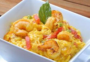 RISOTTO DE FRUTOS DEL MAR POR LA LEY GASTRONOMICA