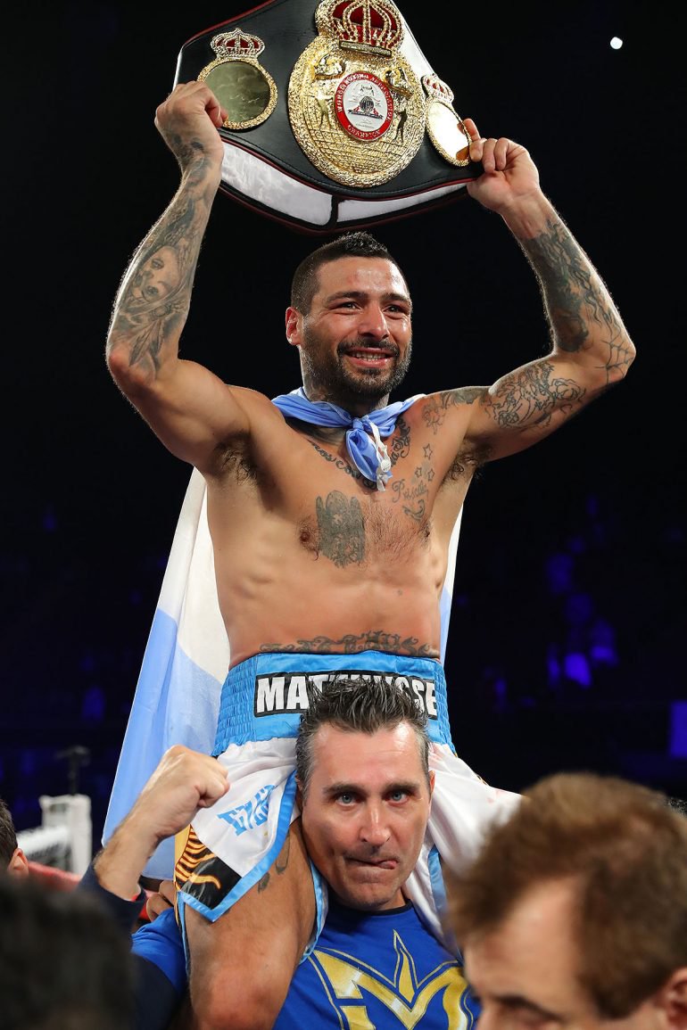 LUCAS MATTHYSSE NUEVO CAMPEON MUNDIAL WELTER