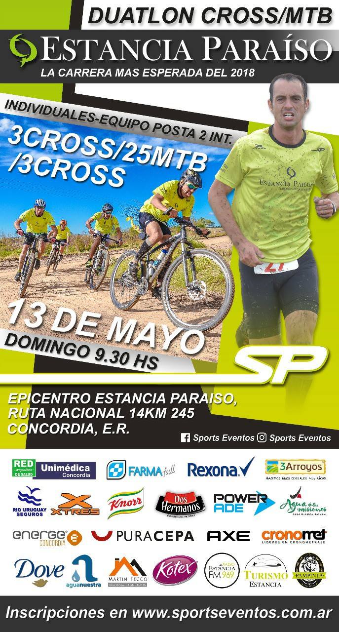 EMPIEZA EL DUATLON «CIRCUITO ESTANCIA PARAISO»