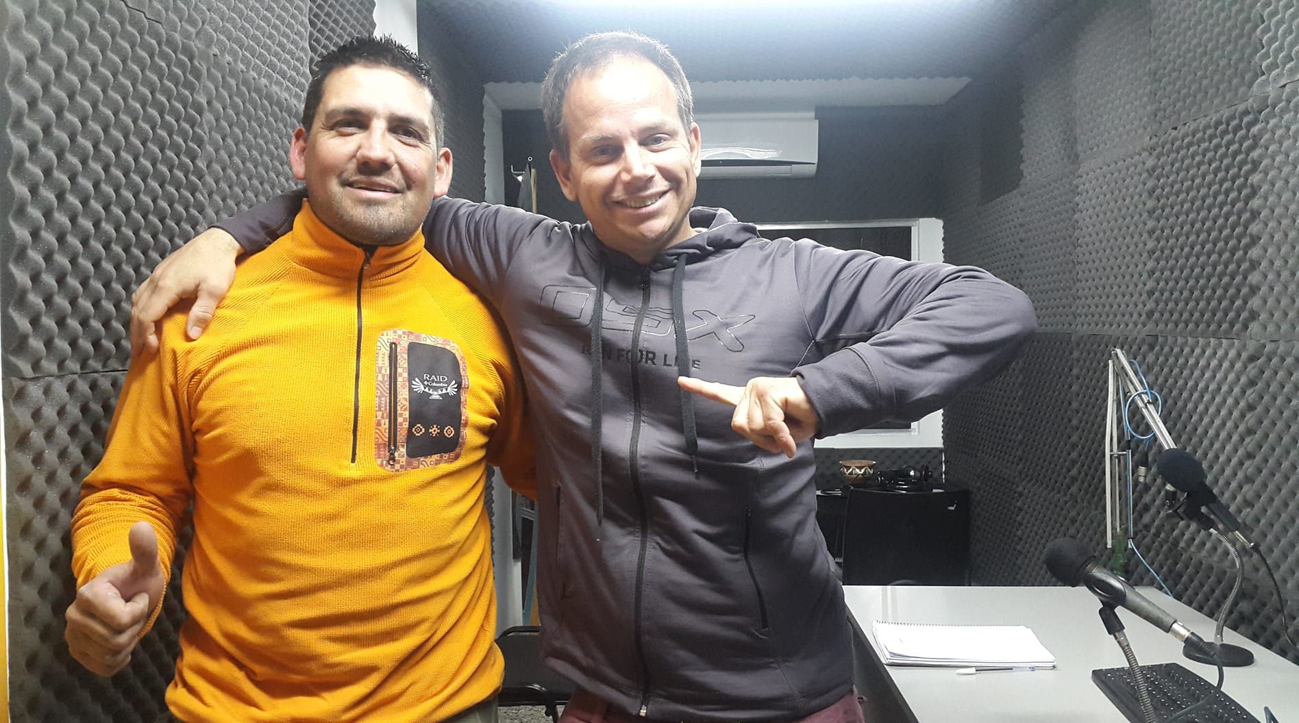ULTRA MARATONISTA Y CHAPISTA DIEGO LOPEZ EN LA LEY DEL DEPORTE (12/8/18)