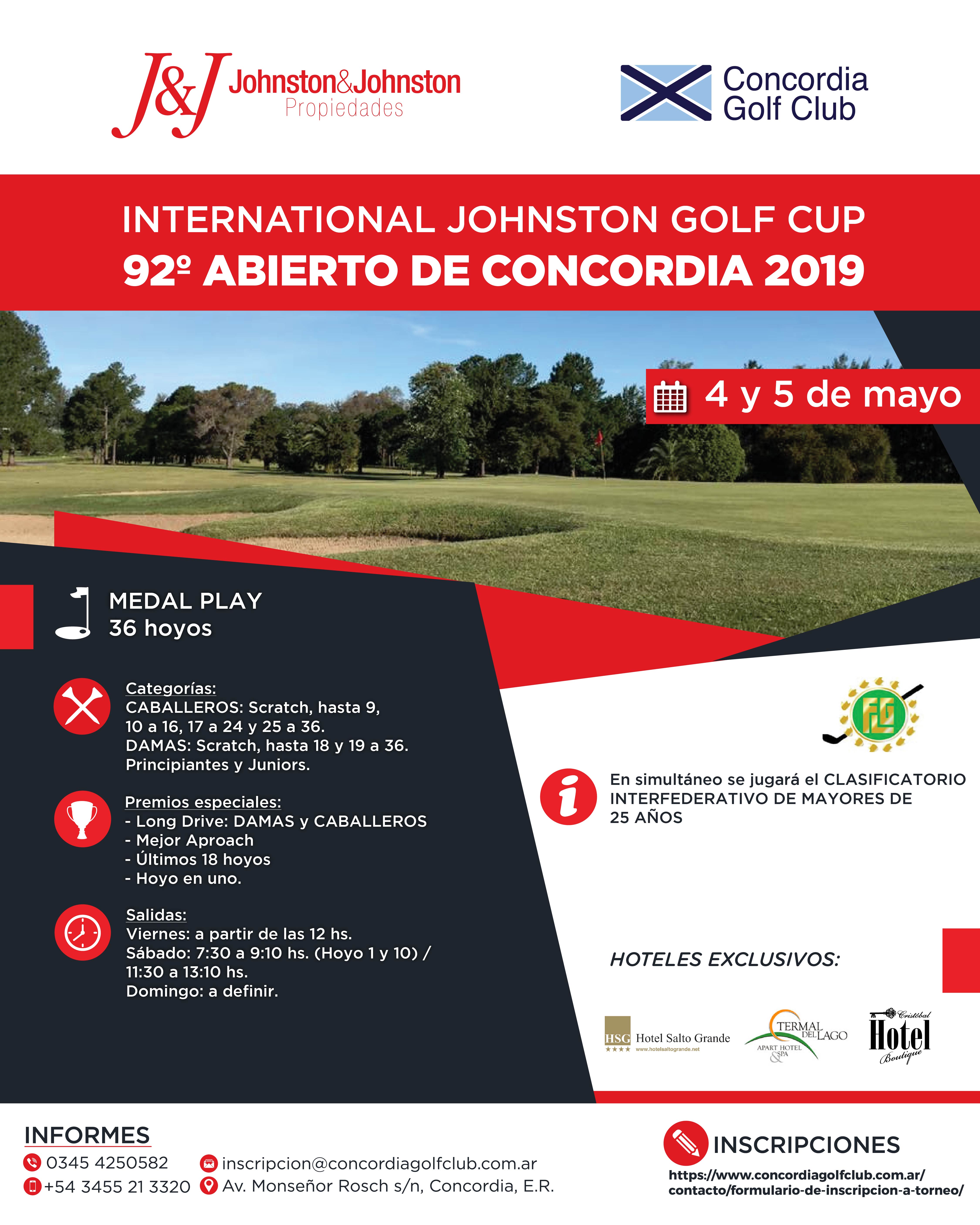 SE VIENE EL GRAN CLASICO DE GOLF EN CONCORDIA