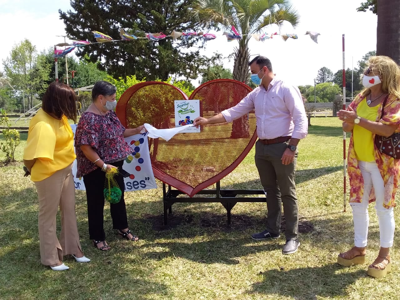 «CORAZÓN SOLIDARIO» DE FUNDACIÓN GARRAHAN LLEGÓ A PUERTO YERUA