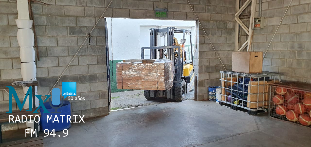 SE VIENE EL NUEVO PISO DEL GIMNASIO DEL CLUB HÍPICO CONCORDIA