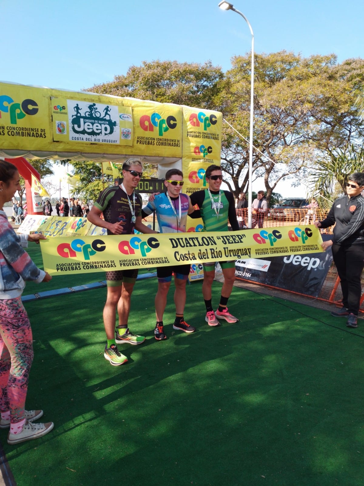 DUATLON JEEP: PELICHERO Y ALARCÓN GANARON EN FEDERACIÓN