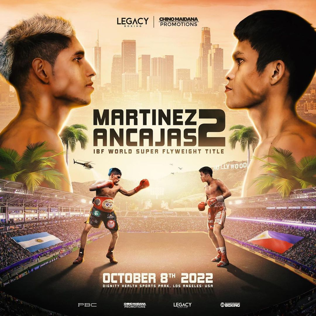 «EL PUMA» MARTÍNEZ VS JERWING ANCAJAS 2 ESTA NOCHE POR ESPN