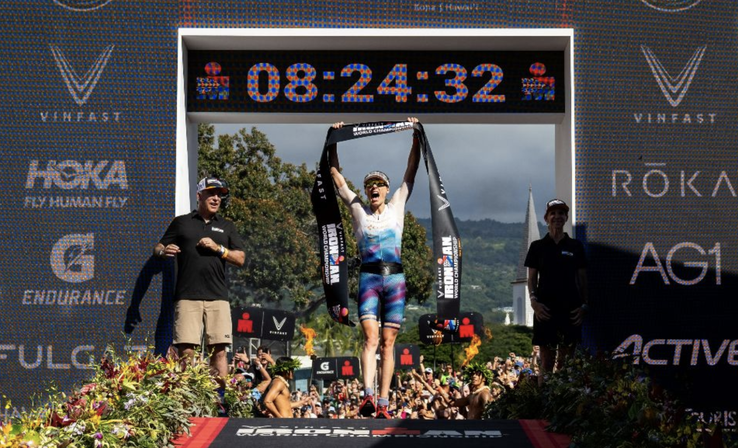 LUCY CHARLES TRIUNFA EN EL CAMPEONATO MUNDIAL DE IRON MAN EN HAWAII