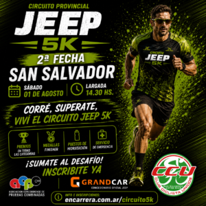 ESTE SÁBADO LOS 5K TIENEN SU SEGUNDA FECHA EN SAN SALVADOR