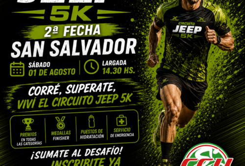 ESTE SÁBADO LOS 5K TIENEN SU SEGUNDA FECHA EN SAN SALVADOR