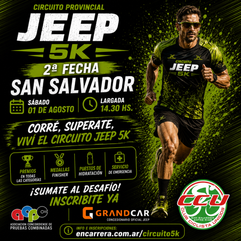 ESTE SÁBADO LOS 5K TIENEN SU SEGUNDA FECHA EN SAN SALVADOR