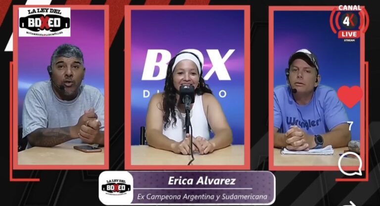 «VIDA Y OBRA» DE ERICA «LA MAQUINITA» ÁLVAREZ EN LA «LEY DEL BOXEO»
