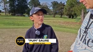 JUGADOR DE GOLF «PUPI» SAURE EN «ESTADO PURO»