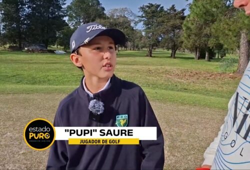 JUGADOR DE GOLF «PUPI» SAURE EN «ESTADO PURO»