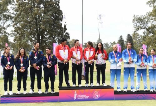 Mía Yaya se colgó la medalla de bronce en los ODESUR