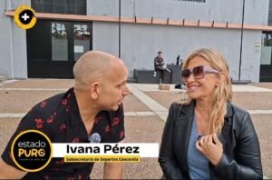 SECRETARIA DE DEPORTES IVANA PEREZ EN «ESTADO PURO»