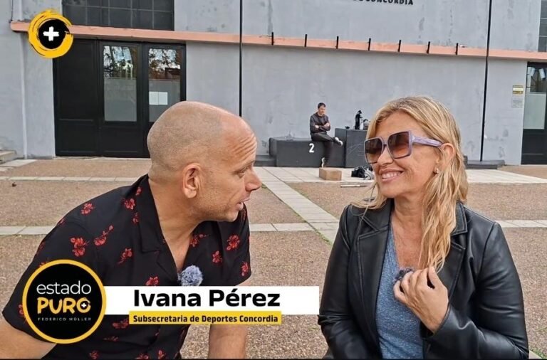 SECRETARIA DE DEPORTES IVANA PEREZ EN «ESTADO PURO»